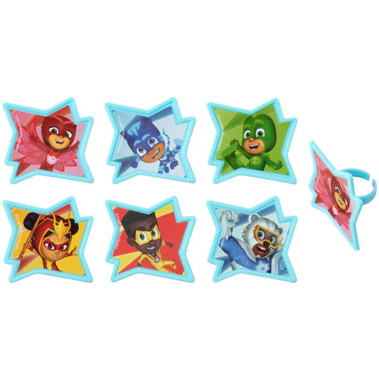 ¡PJ Masks llamando a todos los héroes! Anillos de magdalenas