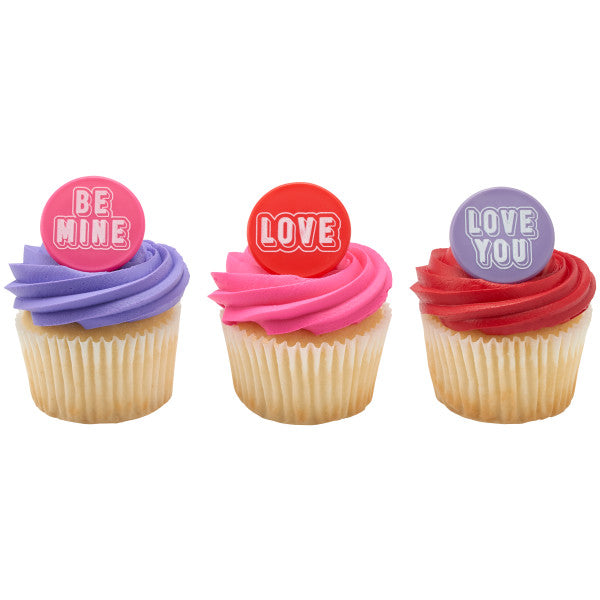 Valentine Pencil Clip Cupcake Layon