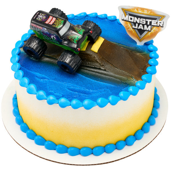 Monster Jam Full Throttle Fun DecoSet and Edible Cake Topper Image Background