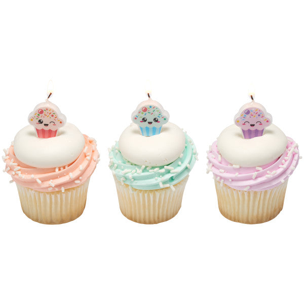 Cupcake Shaped Candles