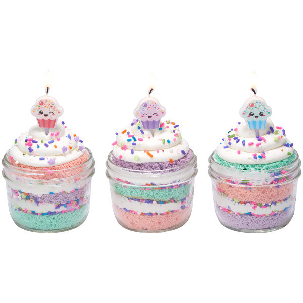 Cupcake Shaped Candles