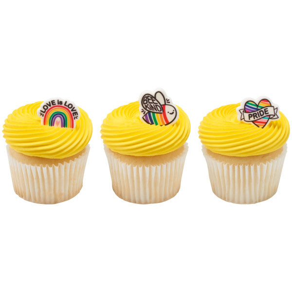 Pride Assortment Sweet Decor Edible Decorations