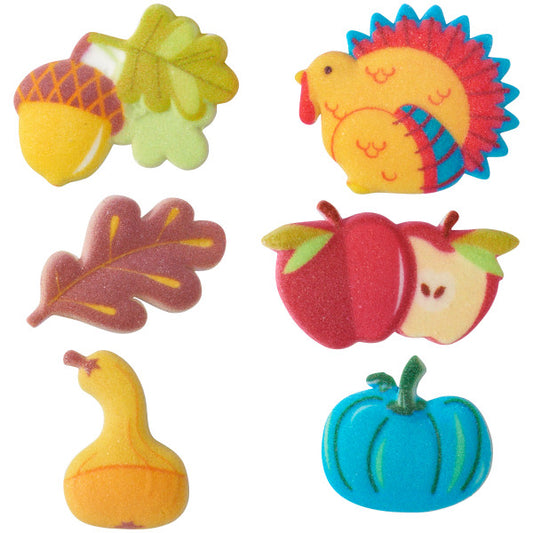 Thanksgiving Harvest Dec-Ons® Decorations