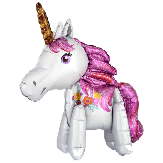 Decoración de Mesa Anagrama® Unicornio Mágico de Pie