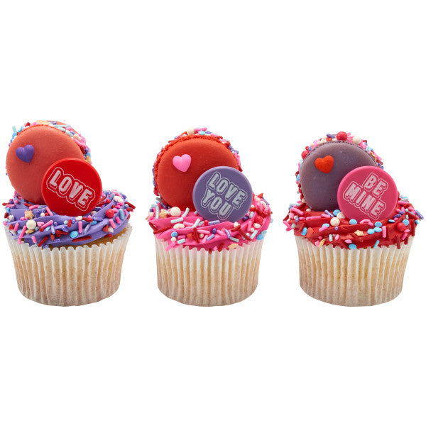 Valentine Pencil Clip Cupcake Layon