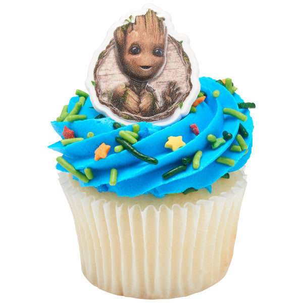 Anillos para cupcakes Soy Groot de Marvel Studios