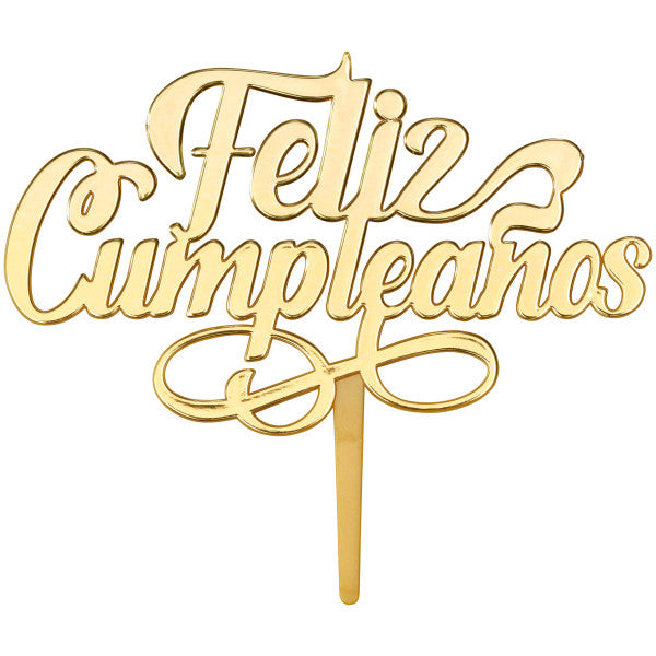 Portavelas de plástico Feliz Cumpleaños