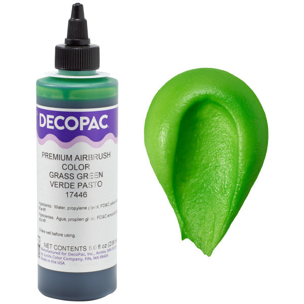 DecoPac Premium Aerógrafo Color Verde Hierba