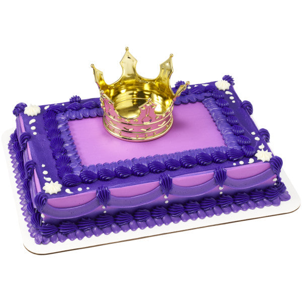 Regal Crown DecoSet and Edible Cake Topper Image Background