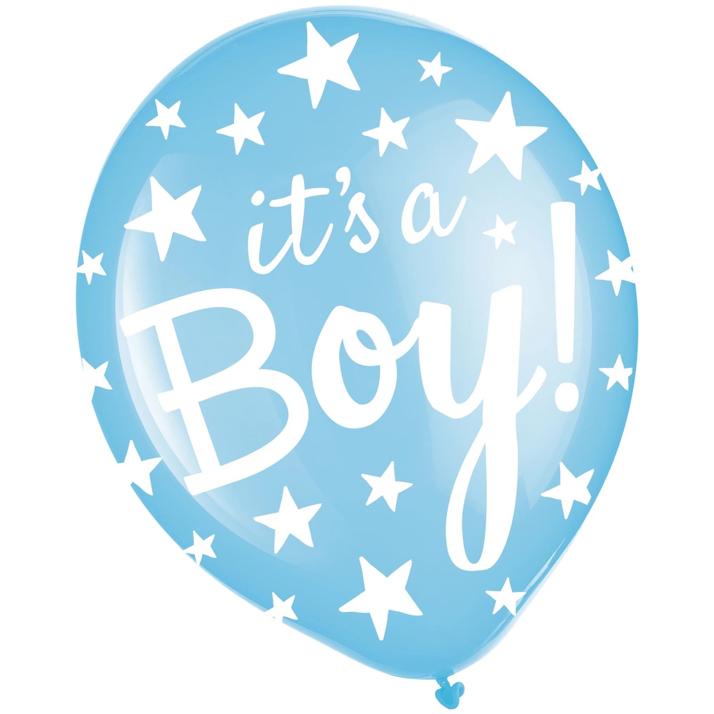 Globo de látex impreso "It's a Boy" de 12", 1 unidad