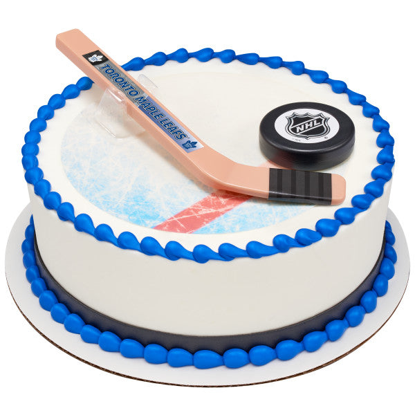 NHL® Toronto Maple Leafs Team Slap Shot DecoSet® and Edible Image Background