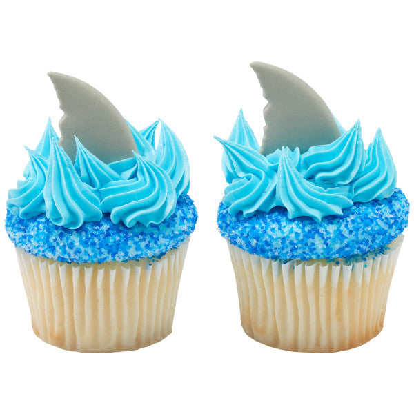 Shark Fin Sweet Decor Edible Decorations