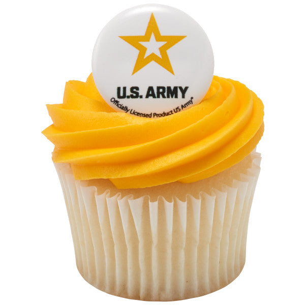 Anillos para cupcakes del ejército de los Estados Unidos