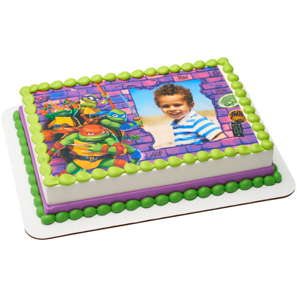 Ninja Turtle Birthday Cake