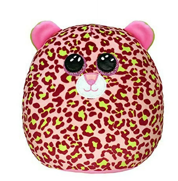 Squish-a-Boo de leopardo rosa - Lainey, 1 unidad