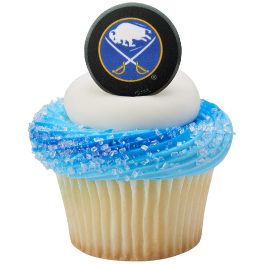 Anillos para cupcakes de la NHL Buffalo Sabres 