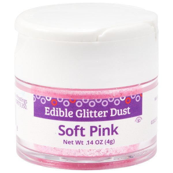 Soft Pink Dust Edible Glitter