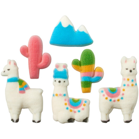 No Prob-Llama Dec-Ons Sugar Decorations