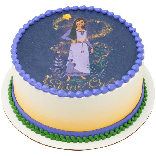 Wish Shine On Edible Cake Topper Image – A Birthday Place