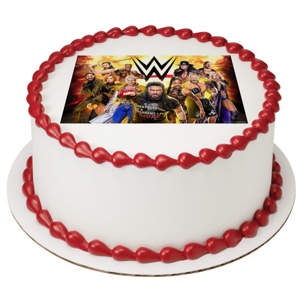 WWE Edible Cake Topper Image