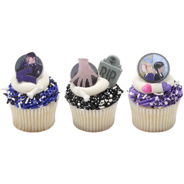 Wednesday Outcasts Are In Cupcake Rings