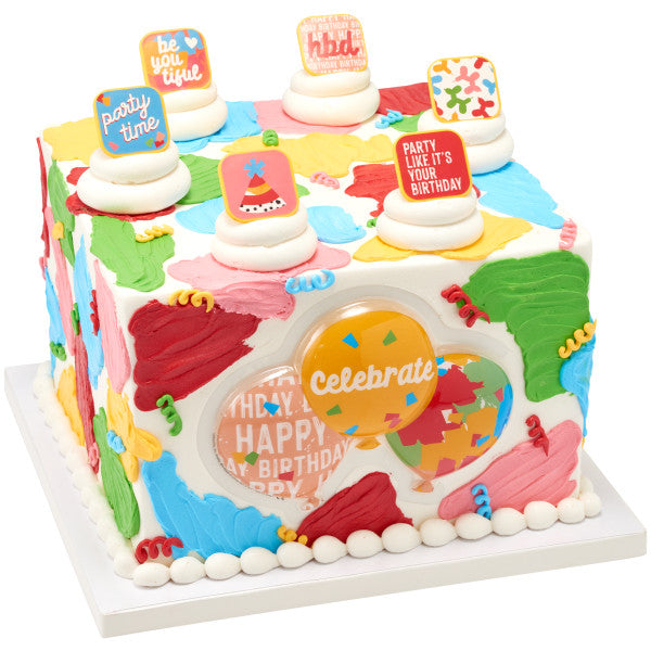 Joyful Expressions Assortment Cupcake Rings