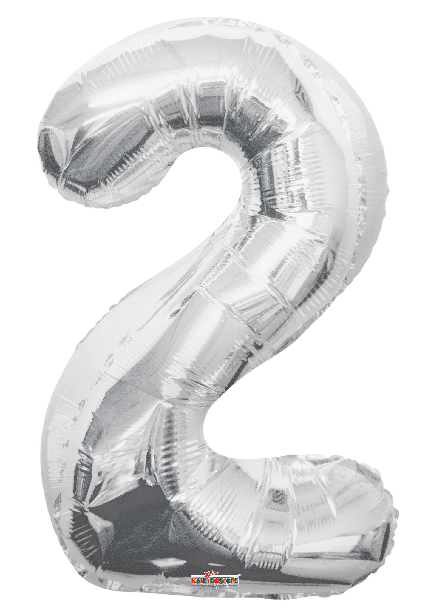 34" Numeral Balloon - Silver, 1ct