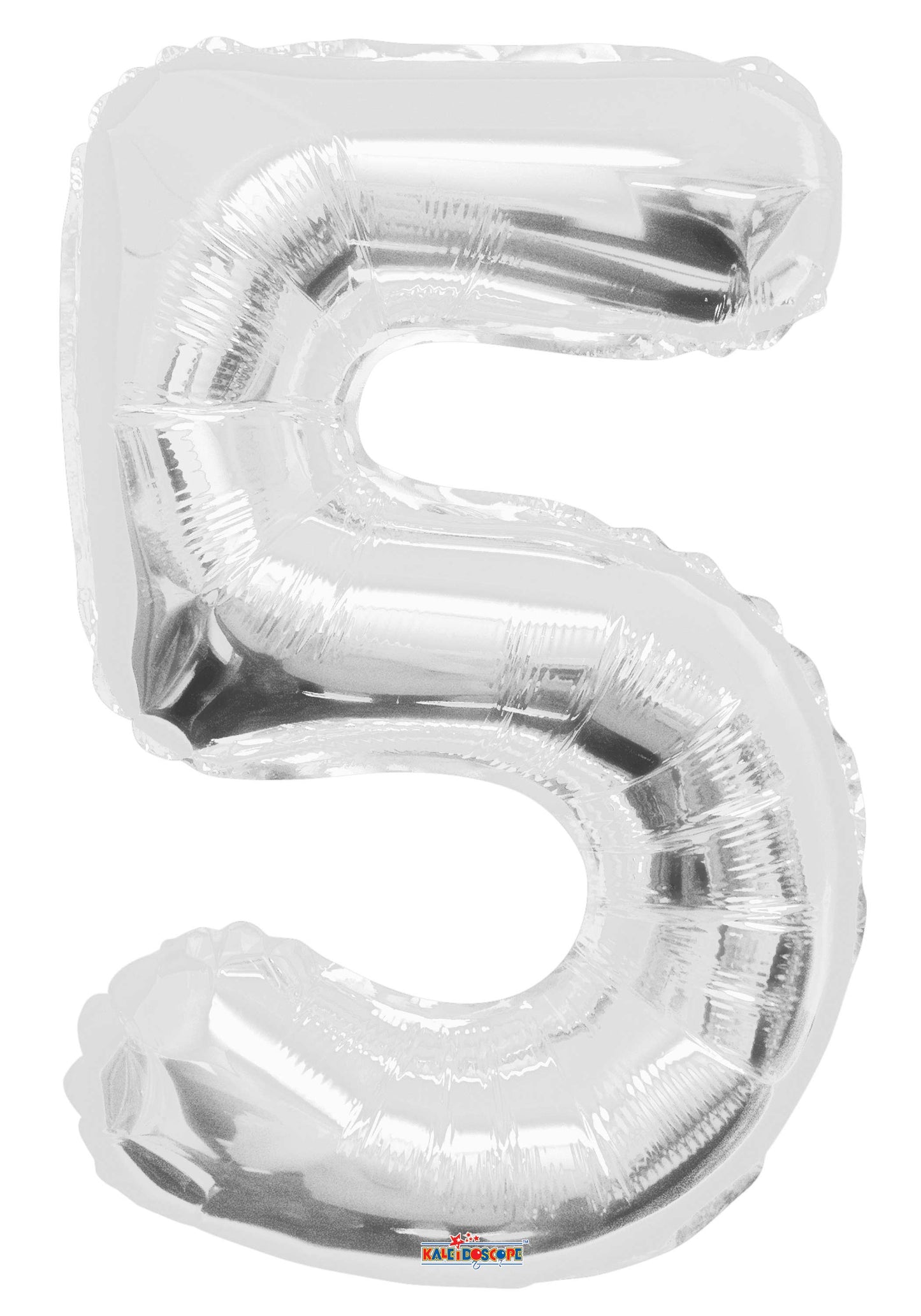 34" Numeral Balloon - Silver, 1ct