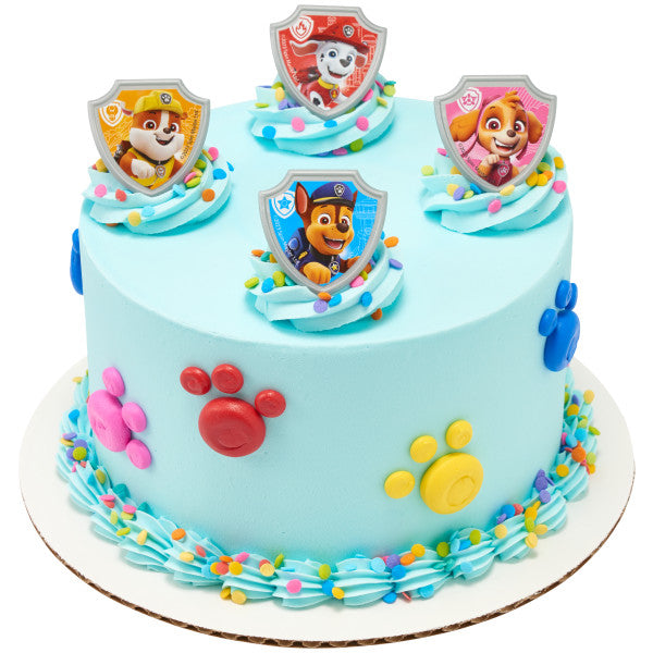 Paw Patrol Reportándose para el deber Anillos para cupcakes