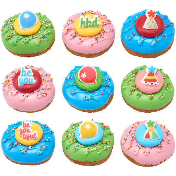 Joyful Expressions Assortment Dec-Ons Sugar Decorations