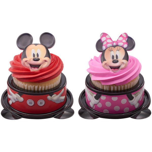 Mickey Mouse and Minnie Mouse Cupcake Dome