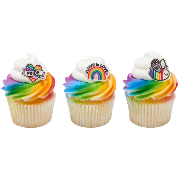 Pride Assortment Sweet Decor Edible Decorations