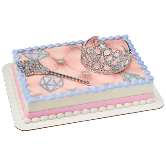 Crown and Scepter DecoSet® and Edible Cake Topper Image Background