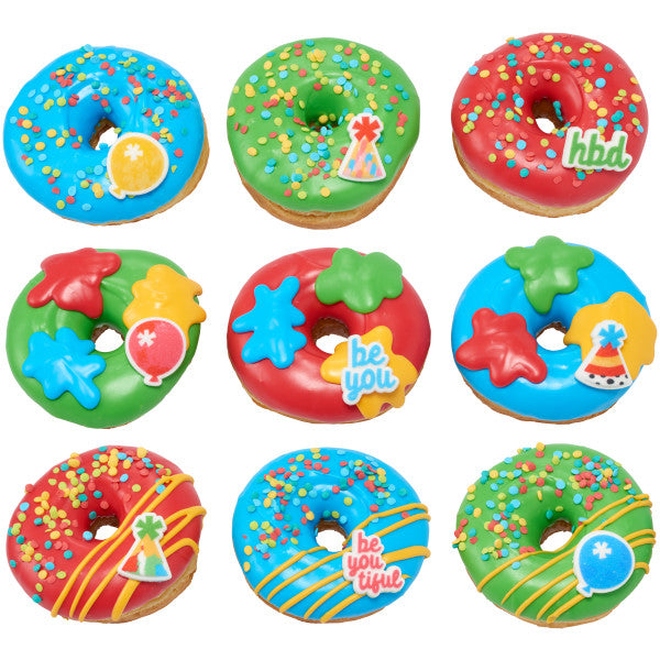 Joyful Expressions Assortment Dec-Ons Sugar Decorations