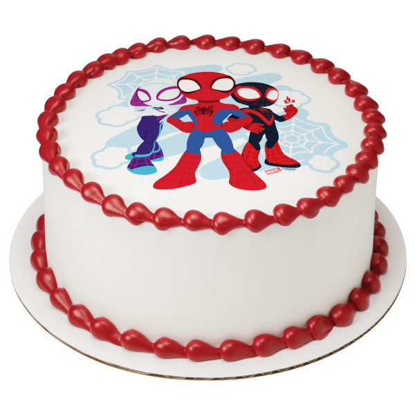 MARVEL Spidey and His Amazing Friends Edible Cake Topper Image – A ...