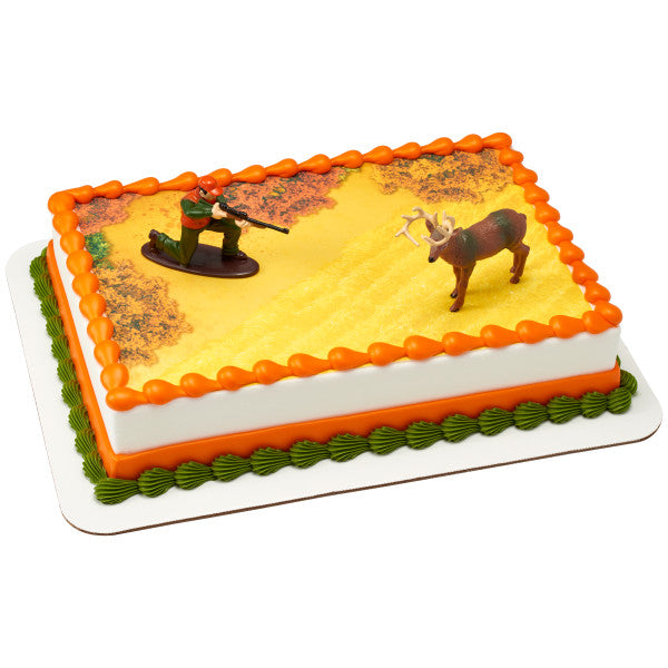 Cake Topper Decor, Deer Hunting (1 SET)