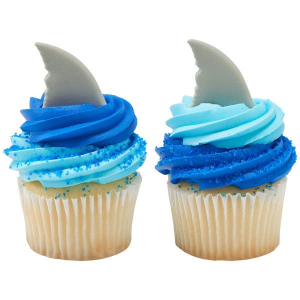 Shark Fin Sweet Decor Edible Decorations