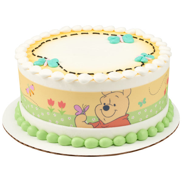 Tiras de imágenes comestibles para decoración de tartas de Winnie the Pooh