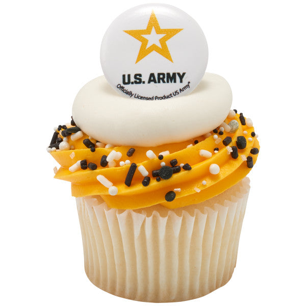 Anillos para cupcakes del ejército de los Estados Unidos