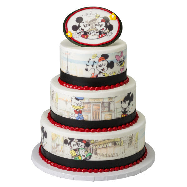 Mickey Mouse & Friends Mickey Shorts Edible Cake Topper Image Strips