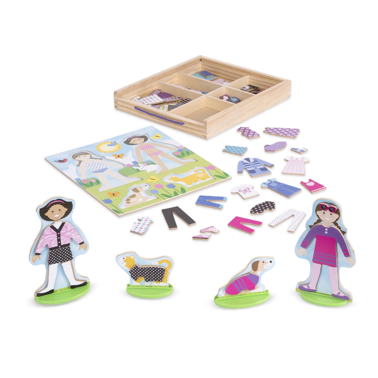 Best Friends Magnetic Dress-Up Play Set