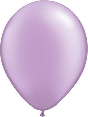 Globo de látex perla lavanda de 11"