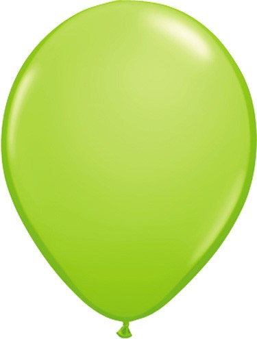 Globo de látex verde lima de 11"