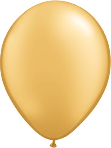 Metallic Gold 11" Latex Balloon, 1ct