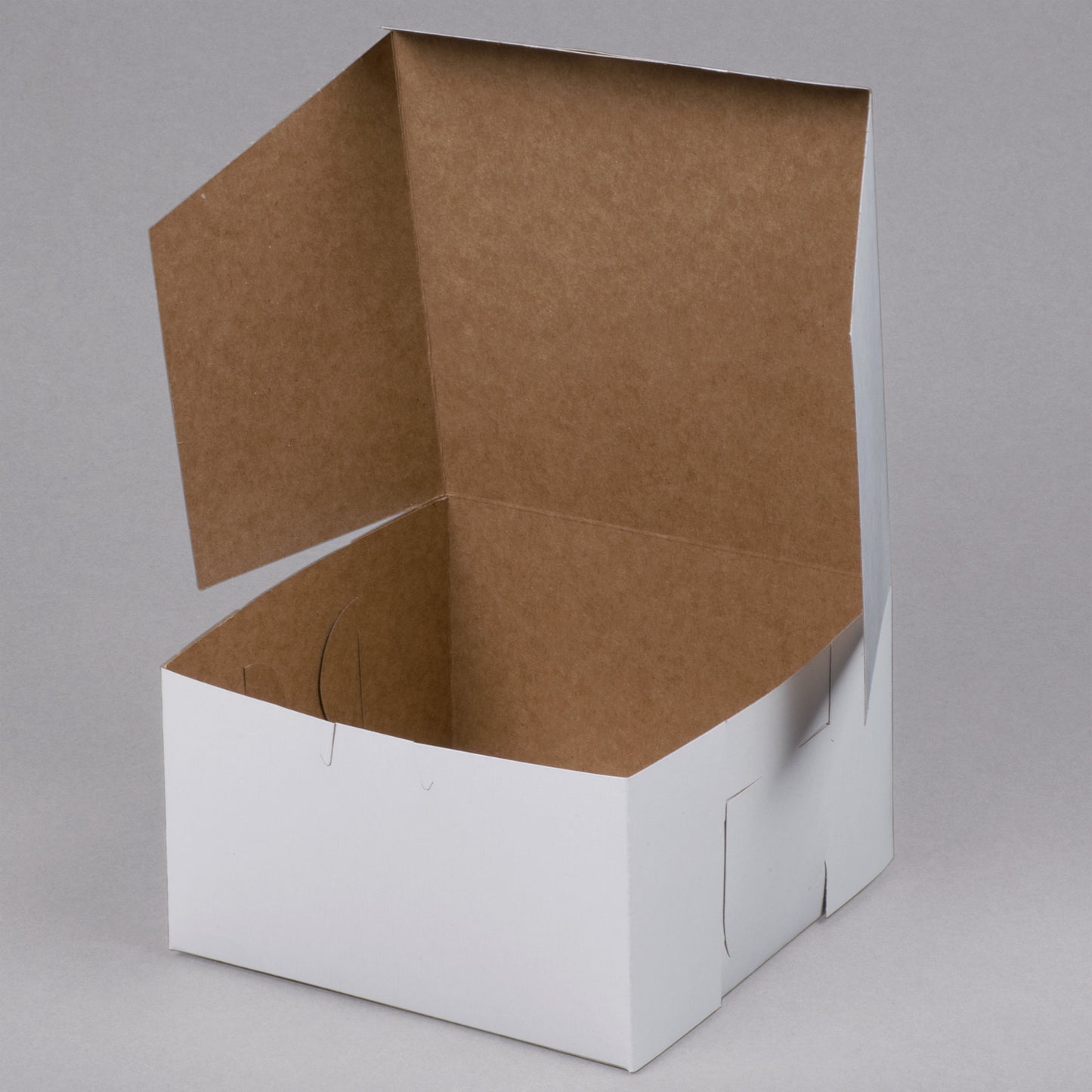 7" x 7" x 4" White Cake Box / Bakery Box