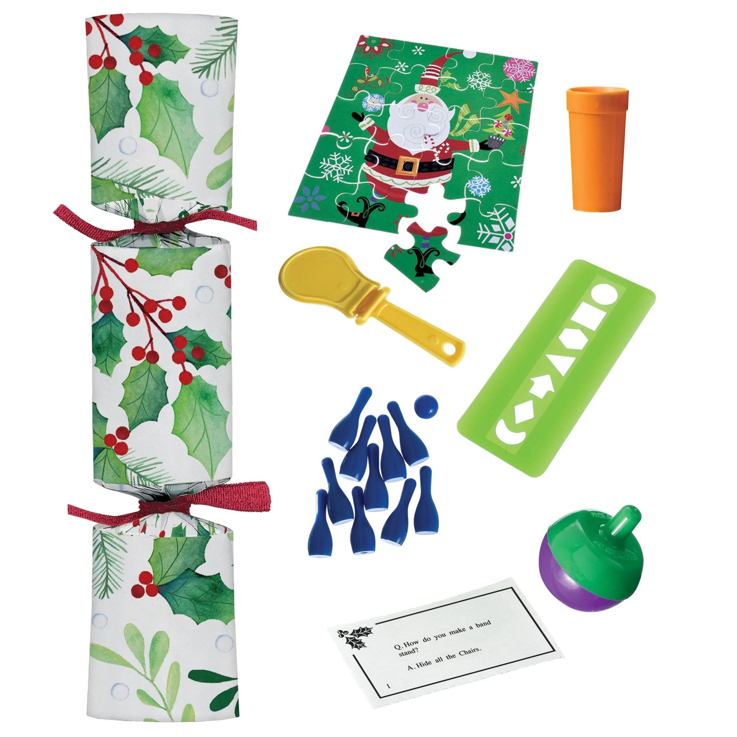 Christmas Holly Crackers, 8ct