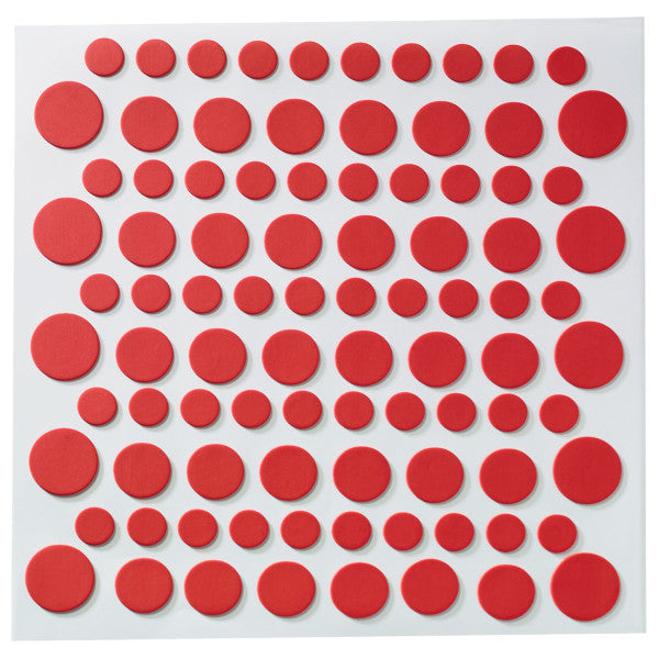 Printed Primary DecoShapes® Dots Fondant