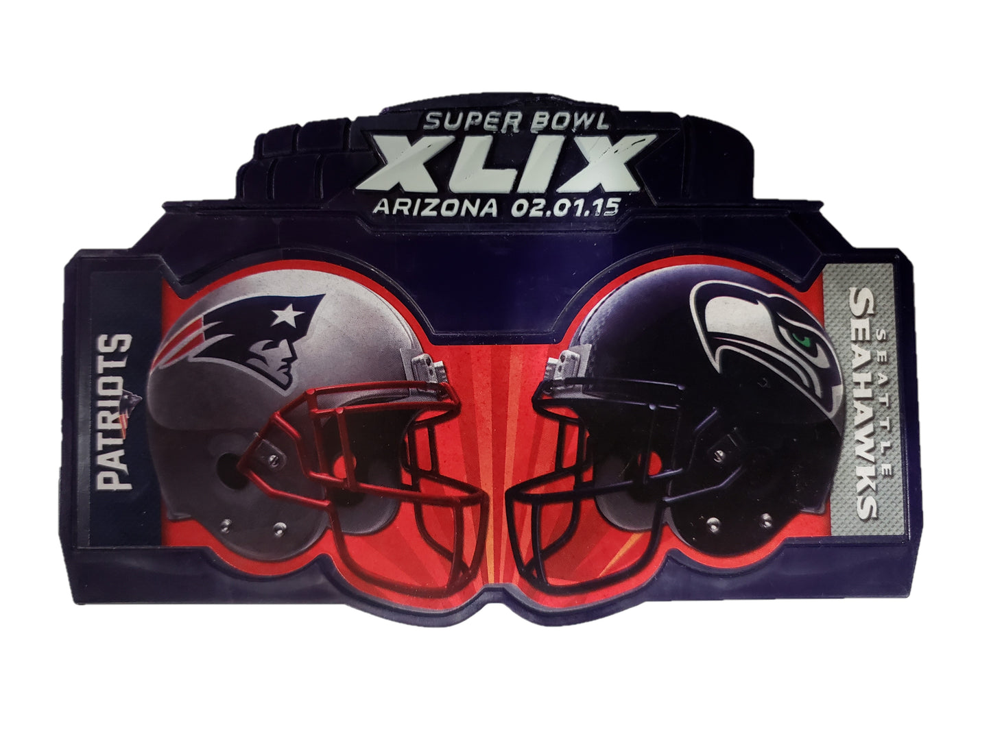 Decoración para tarta del Super Bowl XLIX de la NFL