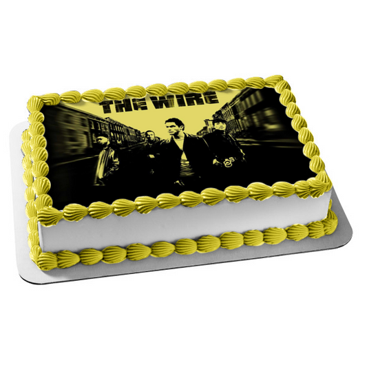 The Wire Jimmy McNulty Bodie Broadus Edible Cake Topper Image ABPID27089