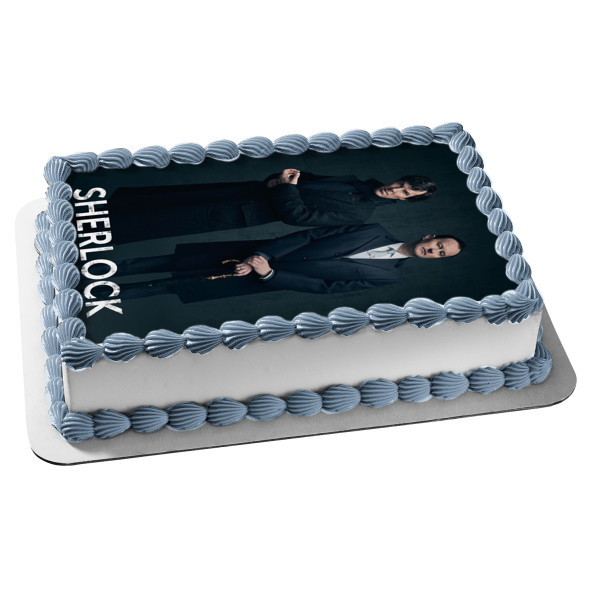 Sherlock Holmes Mycroft Holmes Edible Cake Topper Image ABPID27120